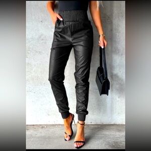 Women’s Faux leather pants